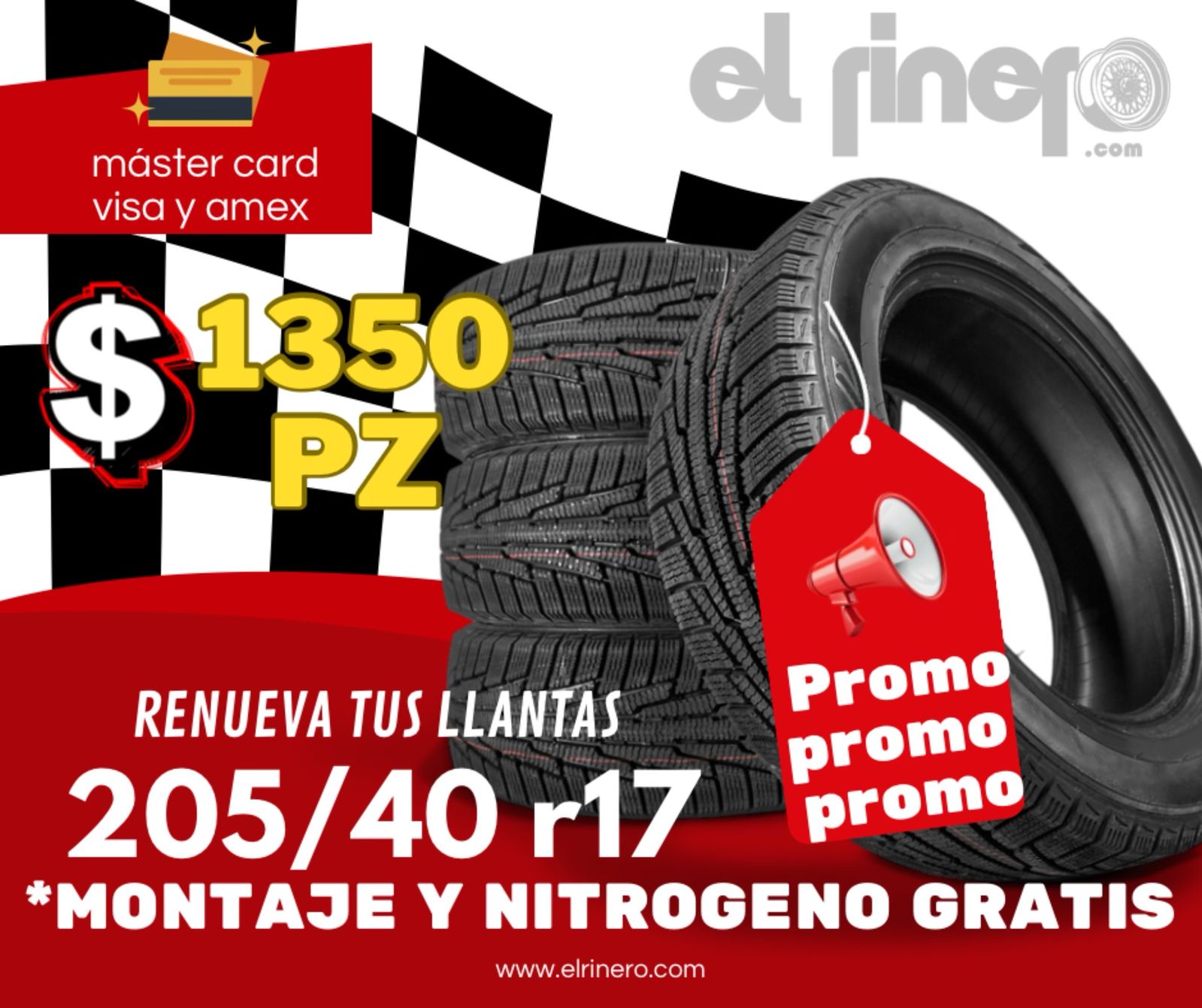 Promoción especial de rines